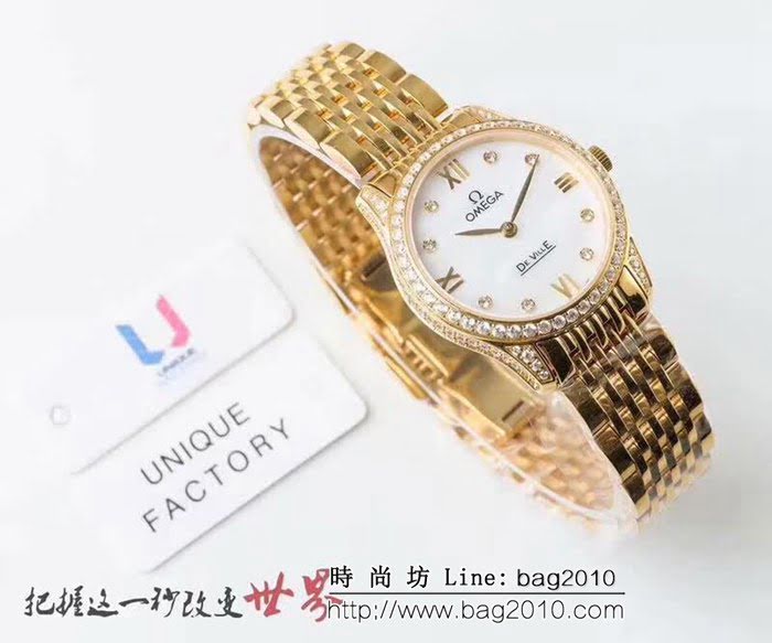 歐米茄OMEGA 名典系列 2018新款真貝殼高端女表 WSS2117
